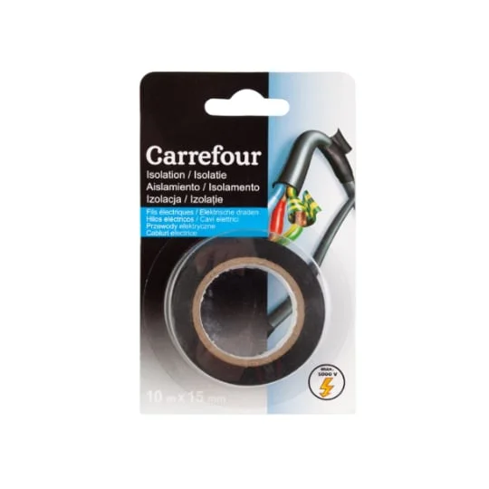 Ruban isolation 10mx15mm noir