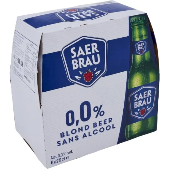Bière blonde sans alcool
