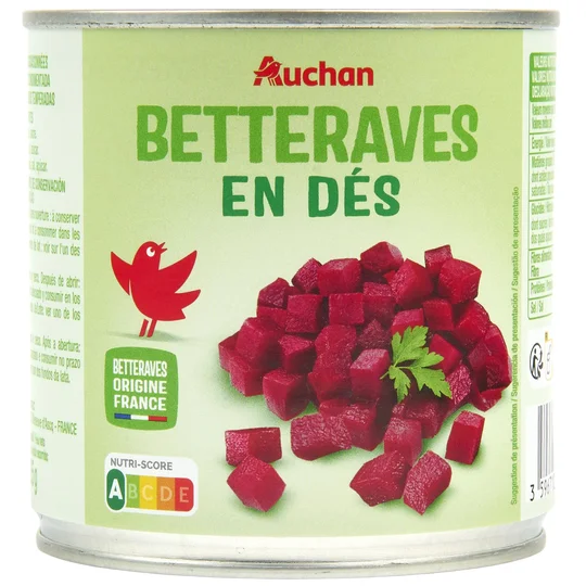 Betteraves en dés