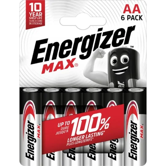 Pile alcaline Max AA/LR6