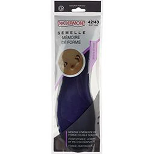 Semelle mémoire de forme 42/43