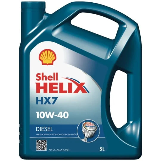 Huile moteur HELIX HX7 DIESEL 10W-40 SHELL
