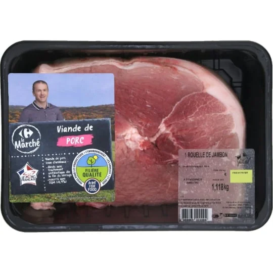 Viande de Porc: rouelle de jambon à rôtir