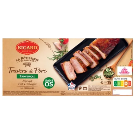 Travers de porc Provençal