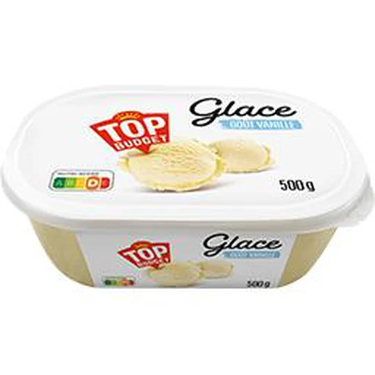 Glace goût vanille