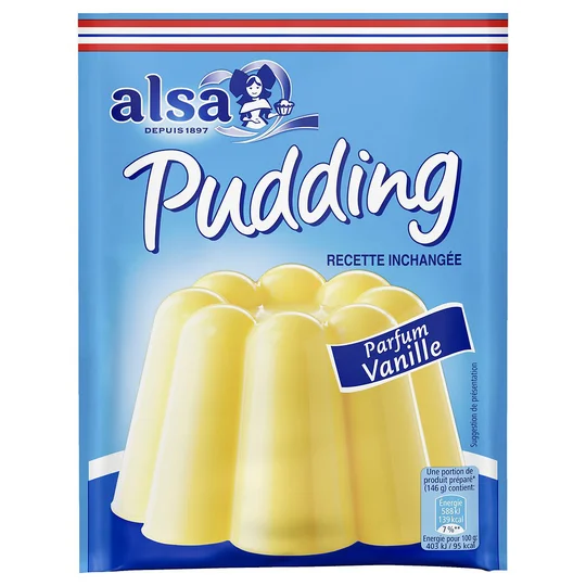 Pudding parfum vanille