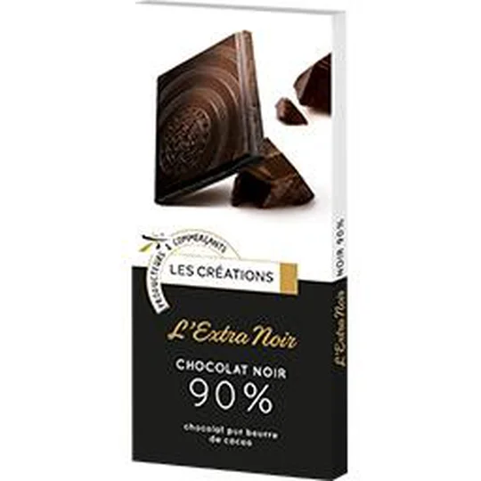 L'Extra noir chocolat noir 90%