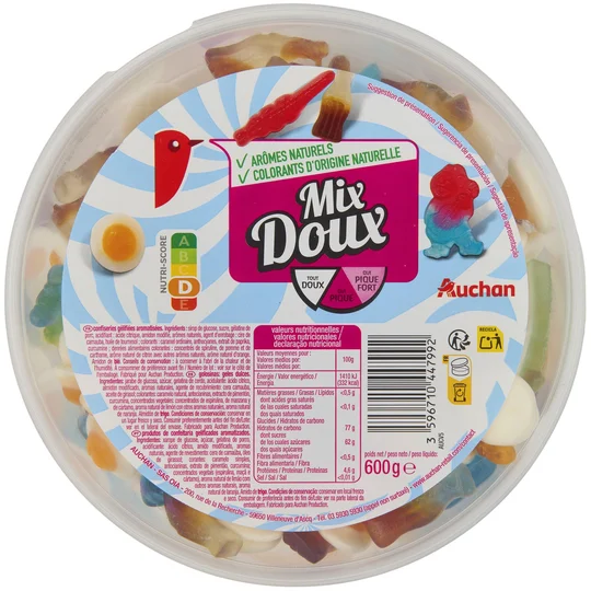 Maxi mix de bonbons gélifiées