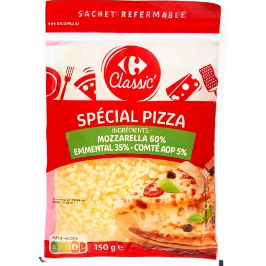 Fromage Râpé Spécial Pizza