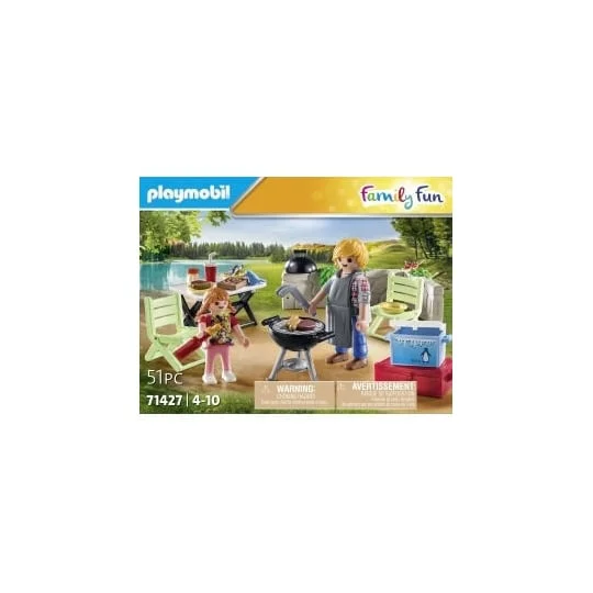 Jeu de construction Barbecue Avec Papa Et Enfant