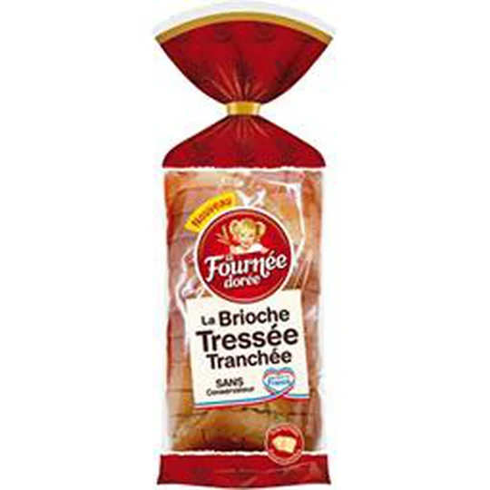 Brioche Tressée Tranchée