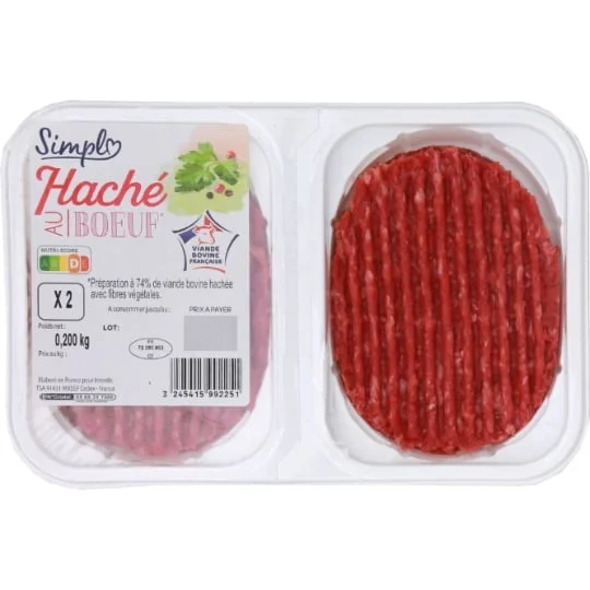 Haché au boeuf