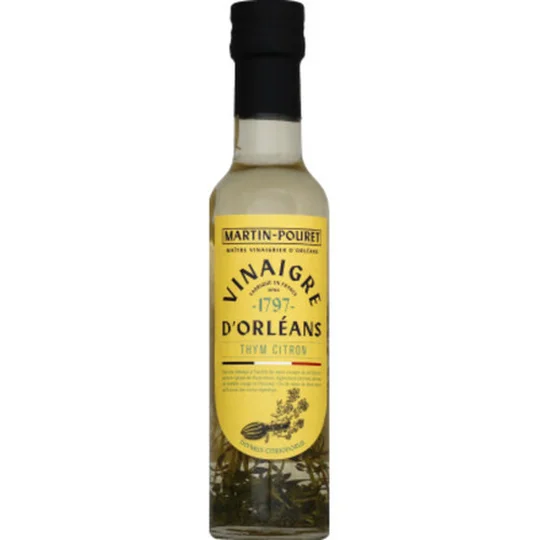 Vinaigre d'Orléans thym citron
