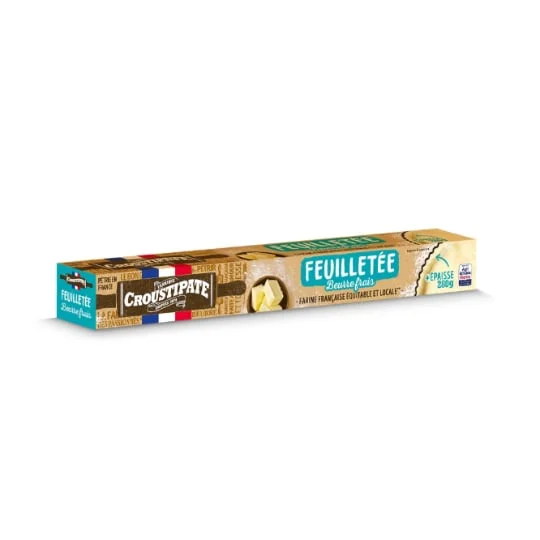 Pâte feuilletée épaisse