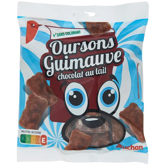 Guimauves chocolat baby ours