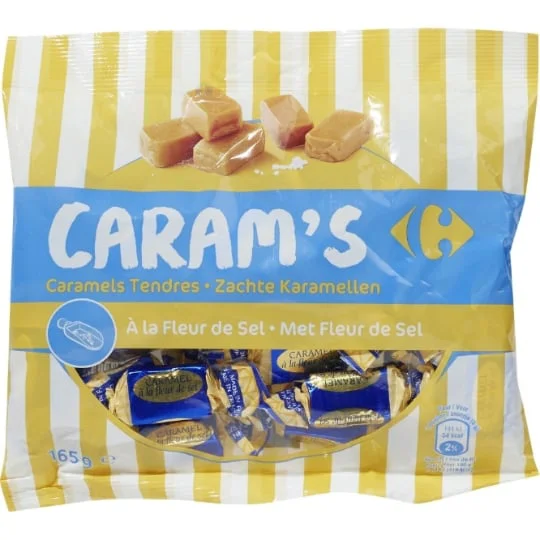 Bonbons caramel fleur de sel