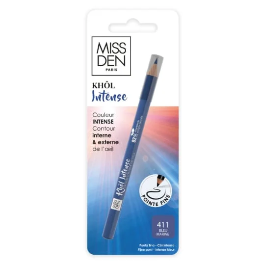 Crayon Yeux Khol Intense Bleu Marine Teinte 411