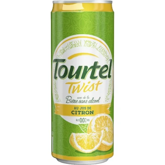 Bière sans alcool au jus de citron Twist