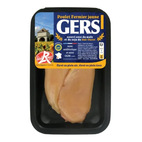 Filet de poulet jaune