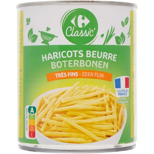 Haricots beurre très fins
