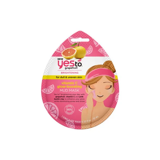 Masque De Boue Coup D'Éclat À La Vitamine C De Pamplemousse