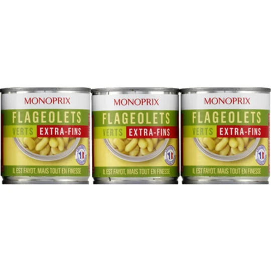 Flageolets verts extra-fins