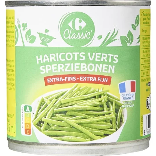 Haricots verts extra-fins