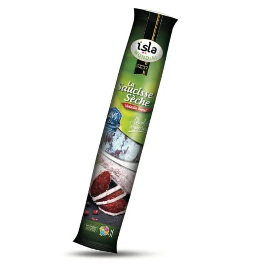 Saucisson halal sèche volaille/boeuf