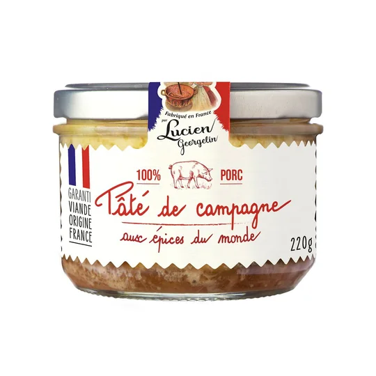 Pâté de campagne aux épices du monde