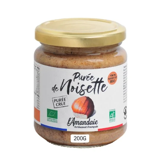 Purée de noisette crue BIO