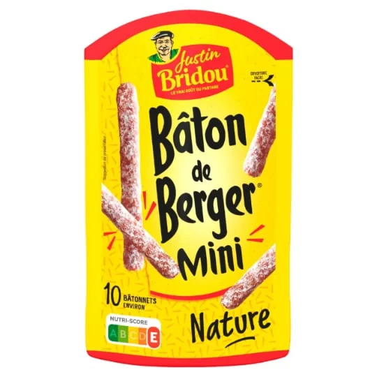 Mini saucisson bâton de berger nature