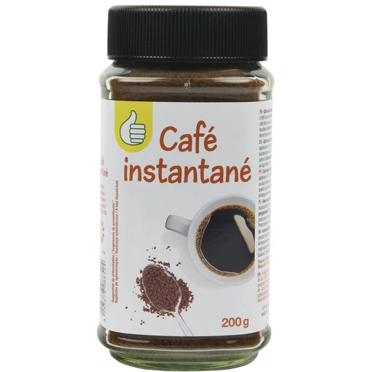 Café soluble instantané intensité 7