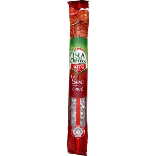 Saucisson halal sec de boeuf