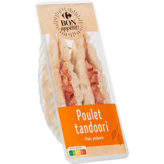 Sandwich poulet tandoori