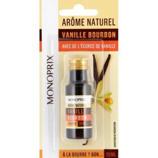 Arôme naturel vanille bourbon liquide