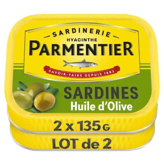 Sardines huile d'olive