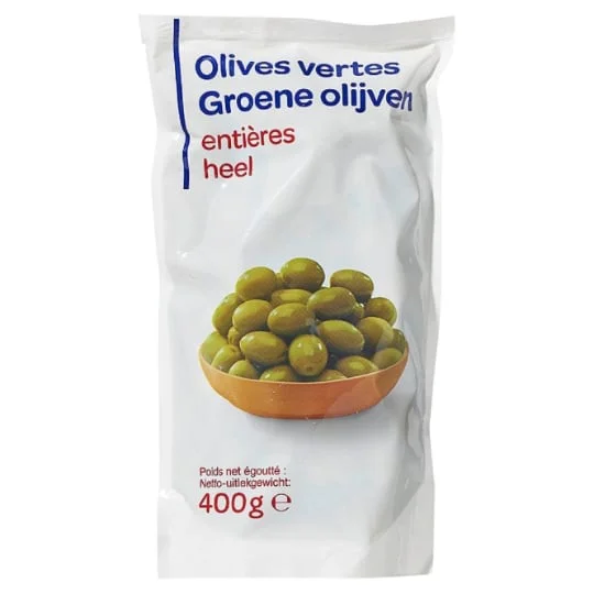 Olives vertes entières