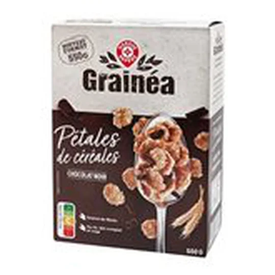 Pétales de céréales Grainea Chocolat noir