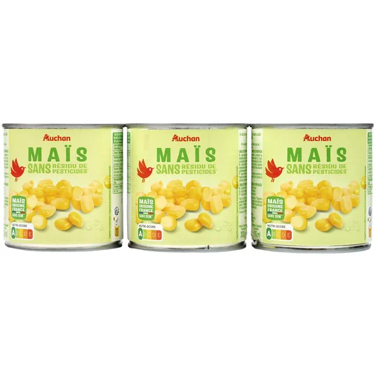 Maïs sans résidu de pesticides