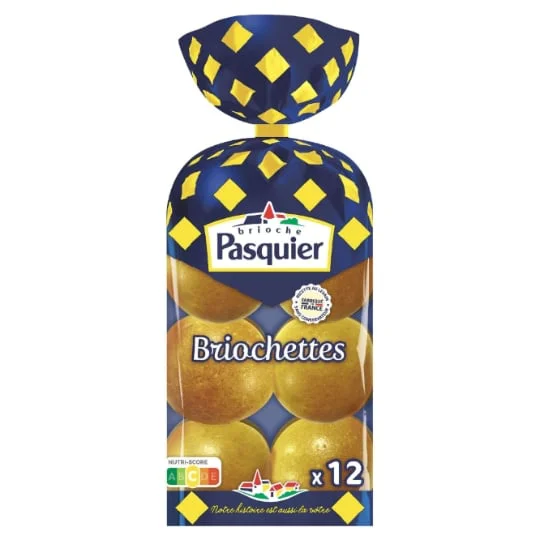 Briochettes rangées au levain