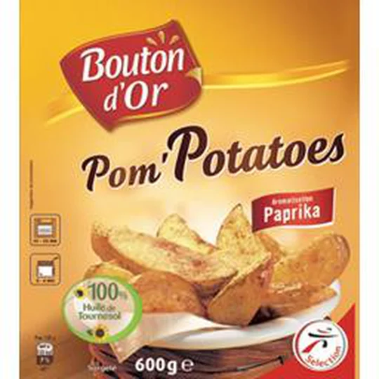 Pom' Potatoes aromatisé paprika