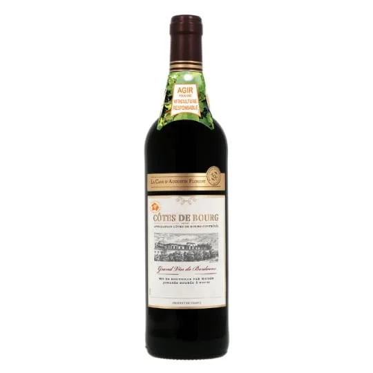 Vin rouge Côtes de Bourg