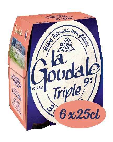 Bière blonde Goudale Project Circus triple - 9%vol