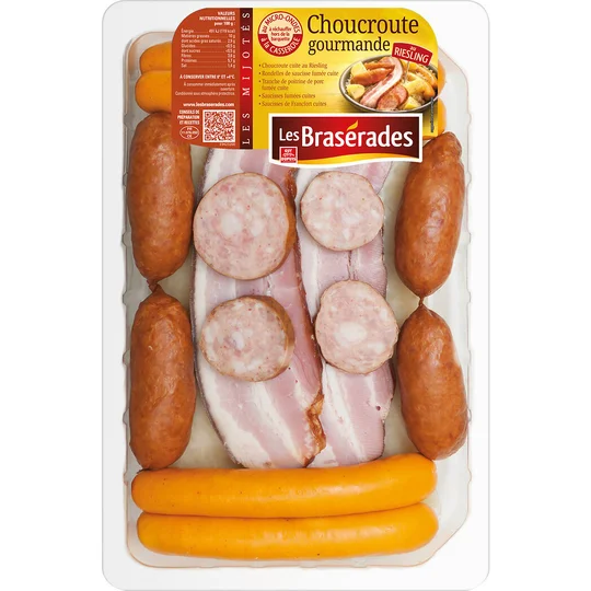 Choucroute gourmande au riesling