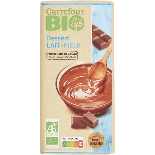 Chocolat bio dessert