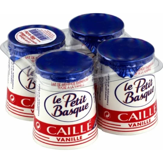 Yaourt caillé vanille