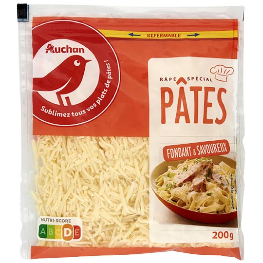 Fromage râpé pour pates