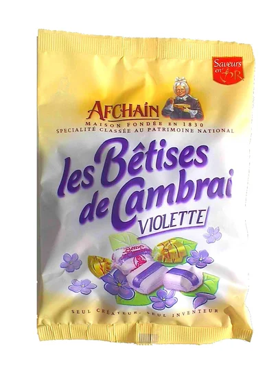 Bêtises de Cambrai bonbons à la violette