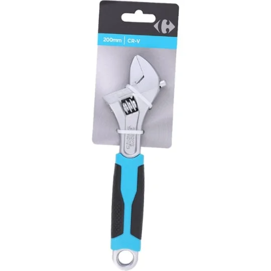 Clé à molette tête reversible 200 mm