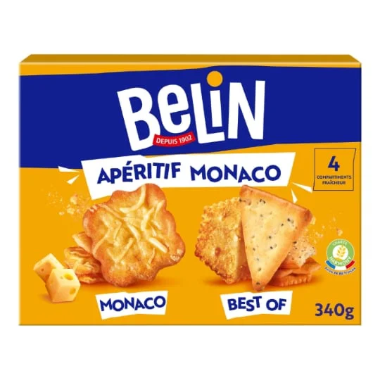 Assortiment Apéritif Crackers Monaco